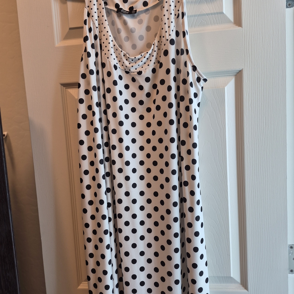5/25 Polka Dot Sleeveless Dress